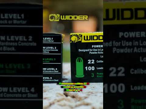 Fulminante Calibre 22 para anclajes de fijación mecánica nivel 4 color amarillo