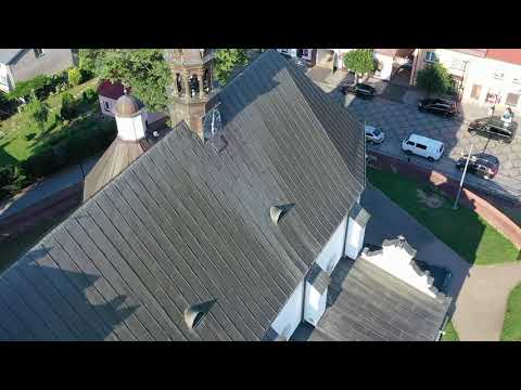 Poddębice 2020 widok z drona