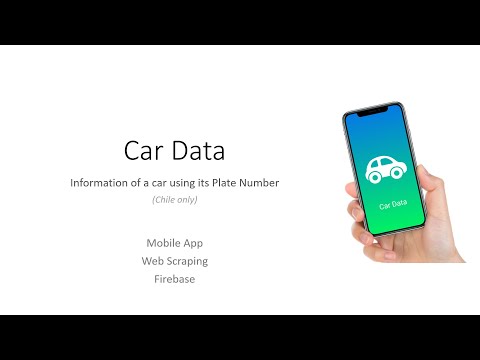 Mobile App (React-Native) - "Car Data"