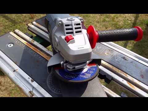 Graphite Kampinis šlifuoklis 1200 W, diskas 125 mm video