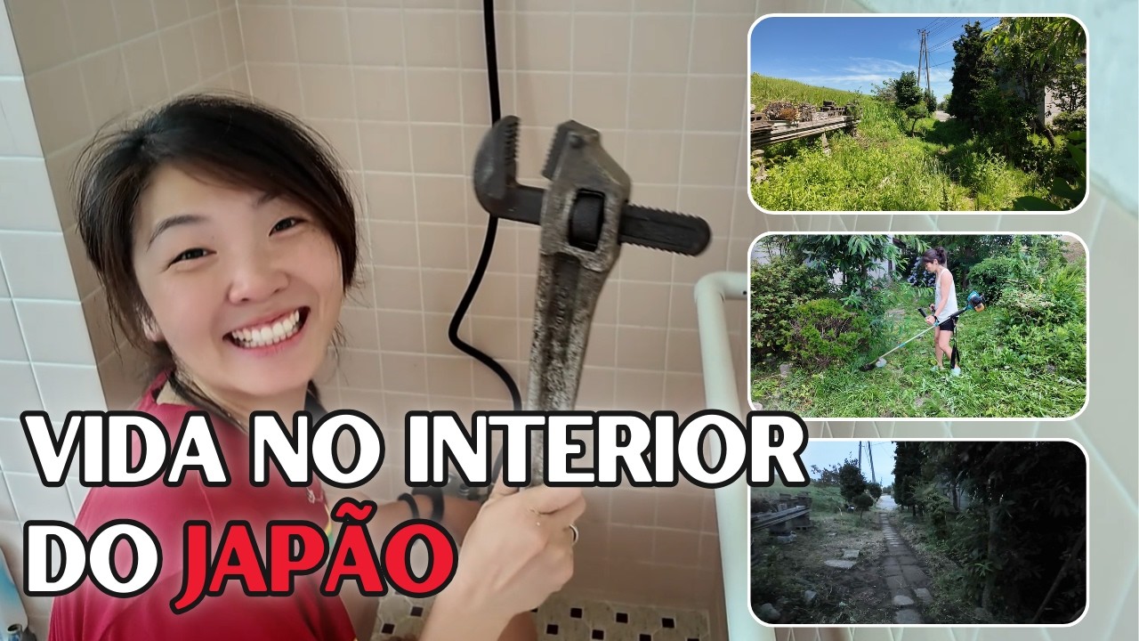 Um Dia no Interior do Japão | Presentes da minha Vizinha de 90 anos