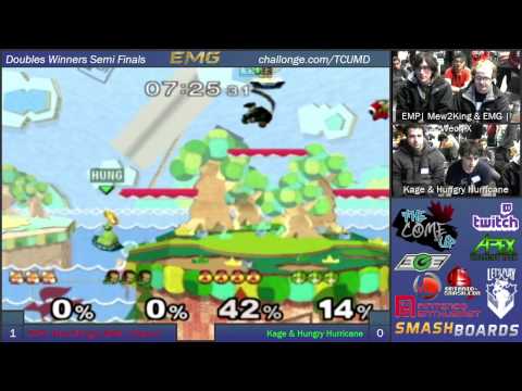EMP Mew2King & EMG Weon X vs Kage & Hungry Hurricane   The Come Up   SSBM Teams Winners Semis