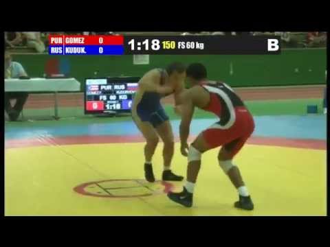 FINAL Besik Kudukhov[RUS] vs F.Gomez[PUR] 60kg - Grand Prix Germany 2012