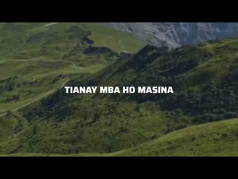 "Tena sambatra sy maha-te ho tia"‎ - Fihirana FFPM 489