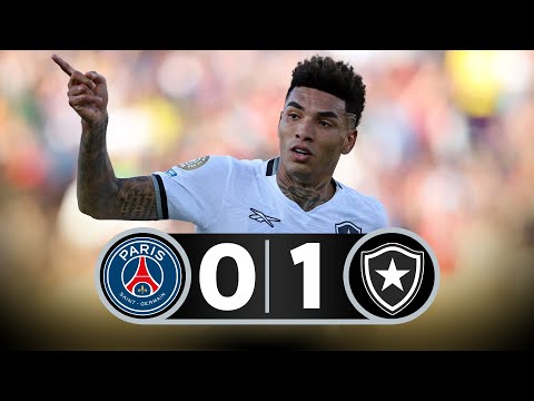 🇫🇷 PSG 0 X 1 BOTAFOGO 🇧🇷 ⚫⚪ 🏆Club World Cup 2025 🎙️Luis Roberto ⚽ highlights