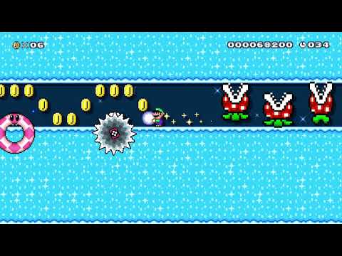 初のロングSPEED RUN　~90s~ by KN◇ あゆ ★мт 🍄 Super Mario Maker 2 ✹Switch✹ #avo