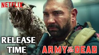 Army Of The Dead Netflix Release Time In India |Every Detail Hindi.