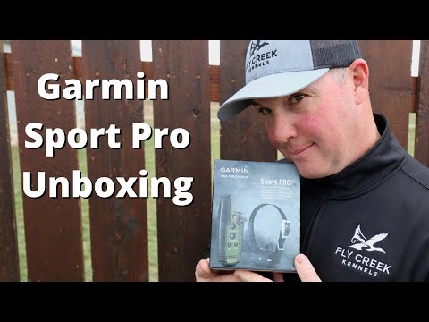 Garmin Sport Pro For Dogs Unboxing