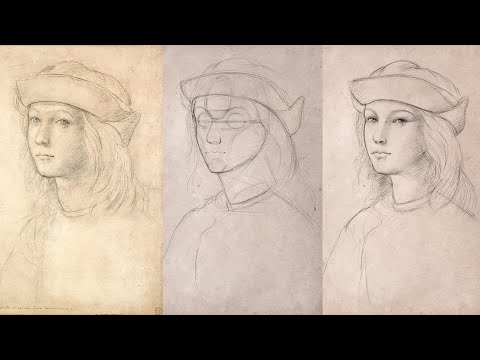 How to Draw Like RAPHAEL |  Raphael Portrait Tutorial