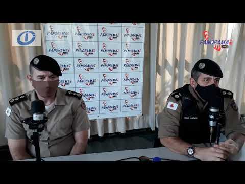 Comandante e Sub do 56º BPM relatam operações e falam do Maio Amarelo e Maio Laranja