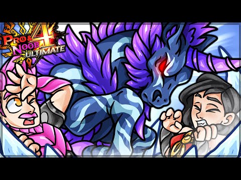 COTTONS NEW ELDER DRAGON - G Rank - Pro and Noob VS Monster Hunter 4 Ultimate! (Oroshi Kirin)