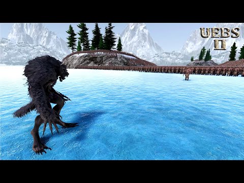CAN 200,000 WEREWOLVES SURVIVE AGAINST 1,500,000 ORCS? | Ultimate Epic Battle Simulator 2 | UEBS 2