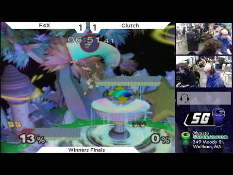 SG 22.8 SSBM - F4X (Fox) vs. Clutch (Marth) - Melee WF