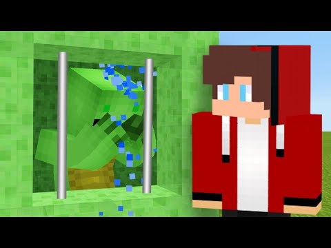 Maizen - Saving Mikey From Slime Prison in Minecraft!