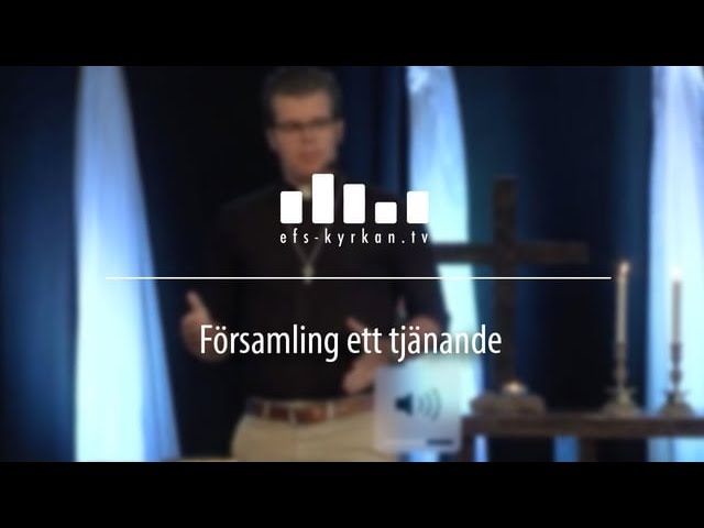 Församling ett tjänande