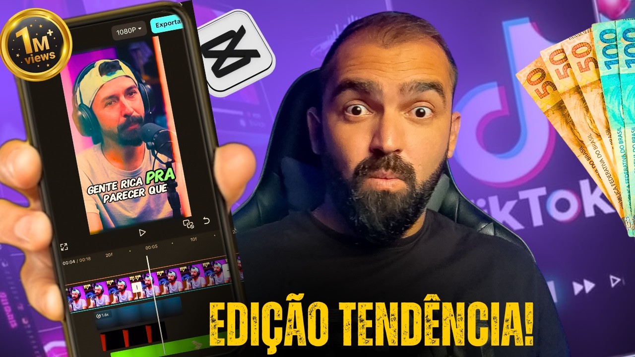 (PASSO a PASSO 2025) Como EDITAR e MONETIZAR CORTES para TIKTOK e INSTAGRAM no capCut