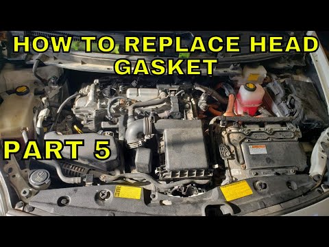 How To Replace Head Gasket On Toyota Prius Part 5