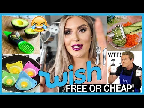 Trying WISH APP Kitchen Gadgets 🍳🔪 Does It Work?! Video