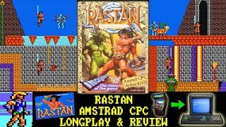 [AMSTRAD CPC] Rastan - Longplay & Review (Bug Fixed Version!)