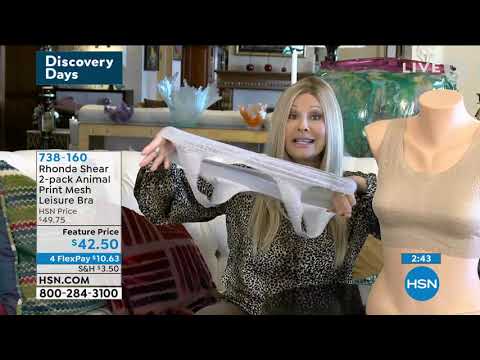 HSN | Rhonda Shear Intimates & Loungewear 02.21.2021 - 11 AM