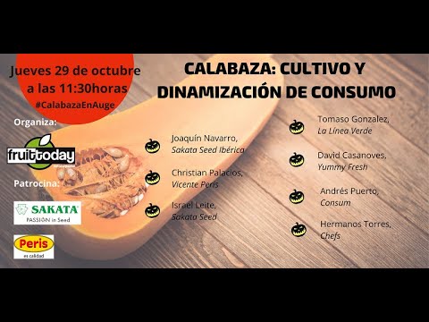 , title : 'Auge de la calabaza: Cultivo y dinamización del consumo con nuevos formatos'