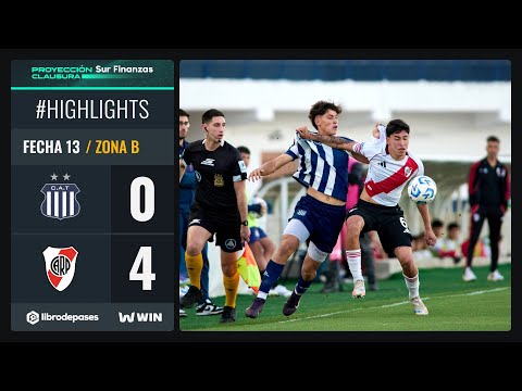 TALLERES 0 - 4 RIVER I Match Summary I #TorneoProyección Sur Finances Closing Tournament