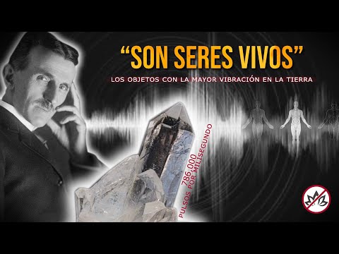 Los cristales son seres vivos | "Elevarán tu vibración a nuevos límites" Nikola Tesla