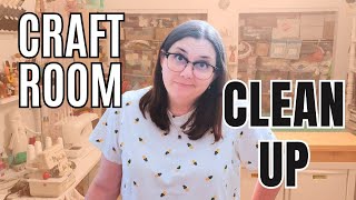 Sewing Room Makeover | Chaos to Organization in ONE DAY (or at least a bit better, lol)