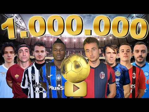 IL PALLONE D'ORO DI YOUTUBE ITALIA - SPECIALE 1.000.000 di ISCRITTI