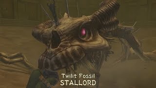 Twilit Fossil STALLORD Boss Fight - The Legend of Zelda: Twilight Princess HD