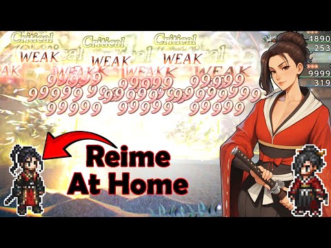 Reime Does an Illegal Amount of Damage - Octopath Traveler 0