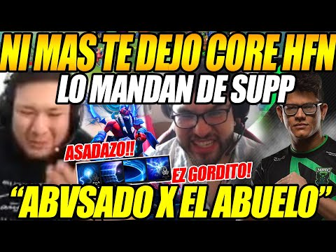 😱NI MAS TE DEJO CORE!!😱 KINGTEKA SE MOLESTA CON HFN POR MANDARLO SUPPORTEAR VS BENJAZ Y NO CARREAR😱