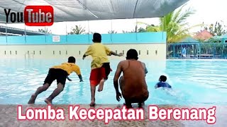 preview picture of video 'Lomba Renang - Uji Kecepatan DI Kolam Renang'