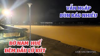 Huế đêm đầu nước rút sau lũ lịch sử I Trở về bờ Nam sông Hương, nhiều nơi vẫn còn ngập