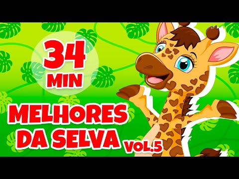 Melhores da Selva com a Giramille Vol. 5 - Giramille 34 min | Desenho Animado Musical