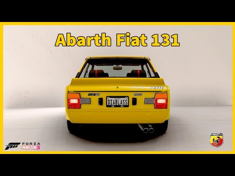 Forza Horizon 5 : 1980 Abarth Fiat 131 Gameplay 4K | Xbox Series X