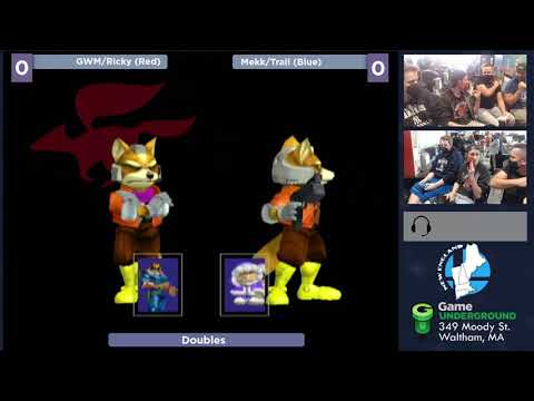 Mass Madness 33 SSBM - GWM420/YAMI (Red) vs. Mekk/Trail (Red) - Melee Doubles WS