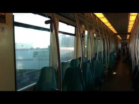 RET Metro Rit Maashaven - Slinge Lijn D in Rotterdam