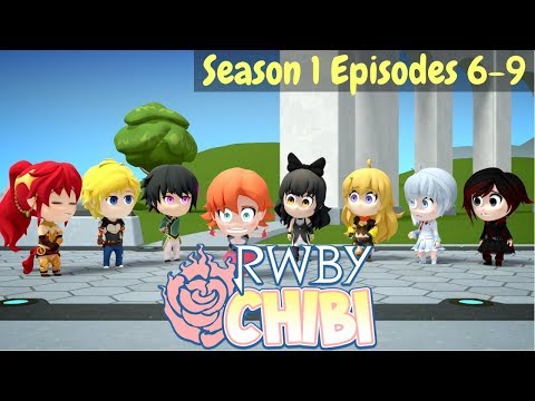 RWBY Chibi Season 1 Episodes 6-9 Pyrrha is back 😭😍 - TheJMAZA