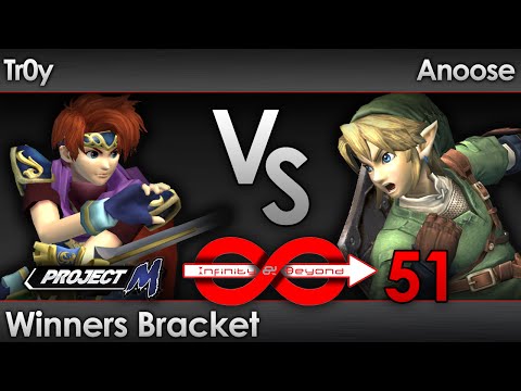 IaB! 51 PM - Tr0y (Roy) vs Anoose (Link, C Falcon) - Winners Bracket