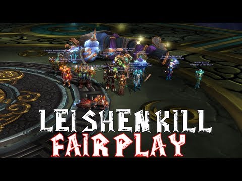 Lei Shen (10-Player Normal) Fair Play Guild First Kill (Fury Warrior POV)