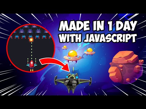 Build a Space Invaders Game using JavaScript 🔥