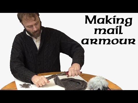 Making mail armour - part one