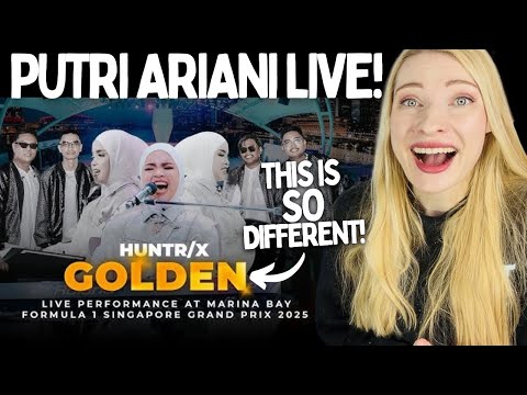 Vocal Coach Reacts: PUTRI ARIANI 'Golden' Kpop Demon Hunters Live! In Depth Analysis
