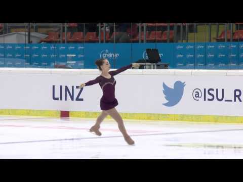 2015 ISU Jr. Grand Prix - Linz Ladies Free Skate Zeynep Dilruba SANOGLU TUR