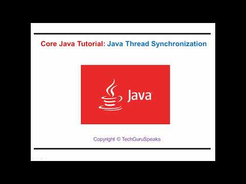 Core_java_40 Java Thread Synchronization