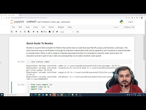 Numba Library- Let's Make Python Faster