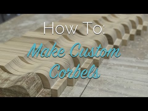 How To Make Custom Corbels