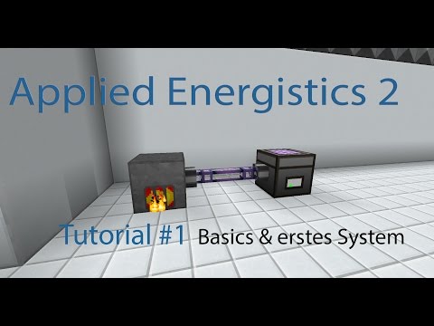 Minecraft Applied Energistics 2 Tutorial #1 Basic's & Erstes kleines System | German