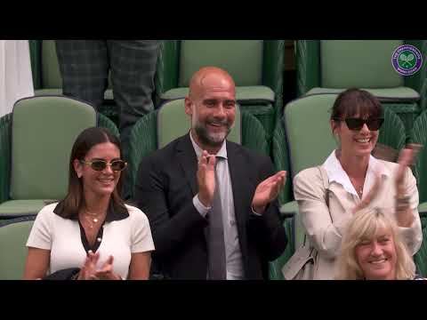 Zverev tries to tempt Pep Guardiola to Bayern Munich | Wimbledon 2024